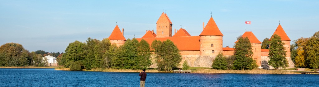 Trakai in October Trakai